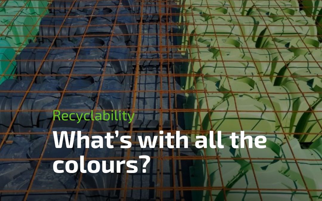 Why Are QPODs Different Colours? The Beauty of 100% Recycled Materials